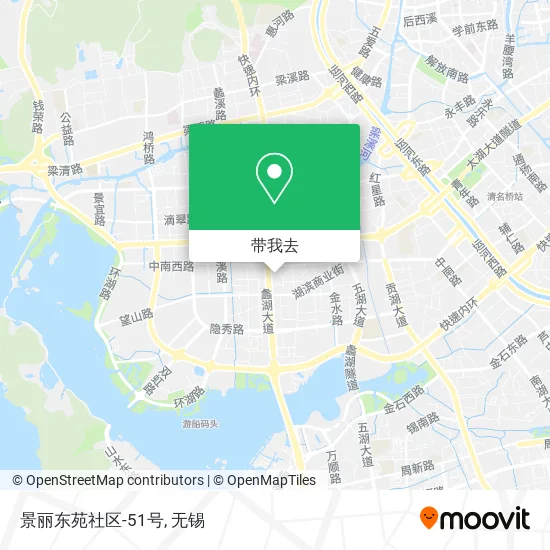 景丽东苑社区-51号地图