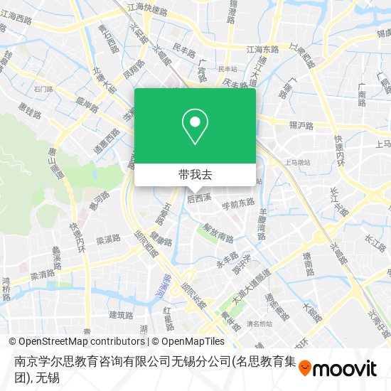 南京学尔思教育咨询有限公司无锡分公司(名思教育集团)地图