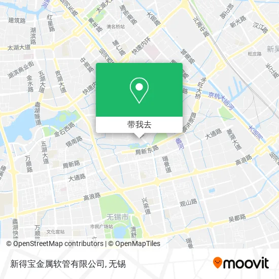 新得宝金属软管有限公司地图