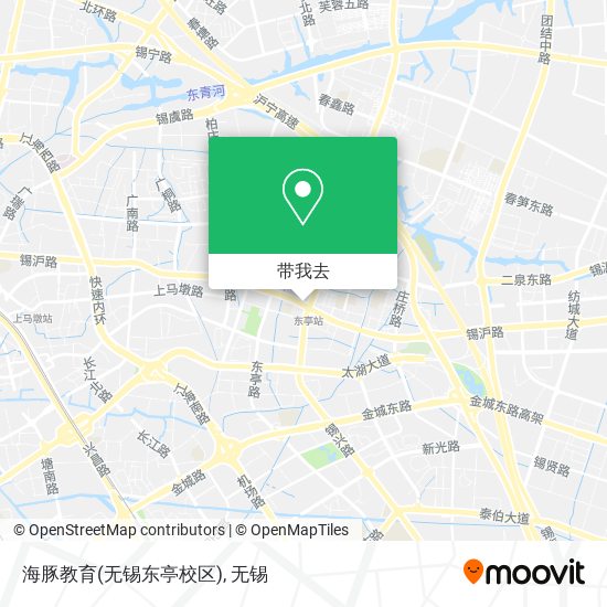 海豚教育(无锡东亭校区)地图