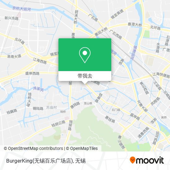 BurgerKing(无锡百乐广场店)地图