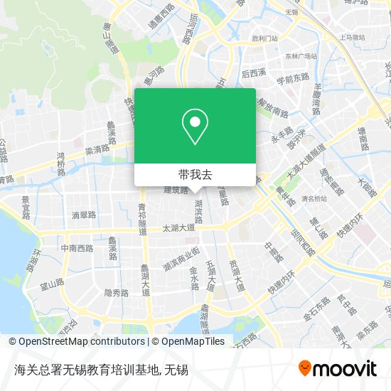海关总署无锡教育培训基地地图