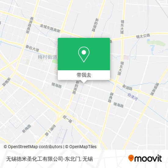 无锡德米圣化工有限公司-东北门地图