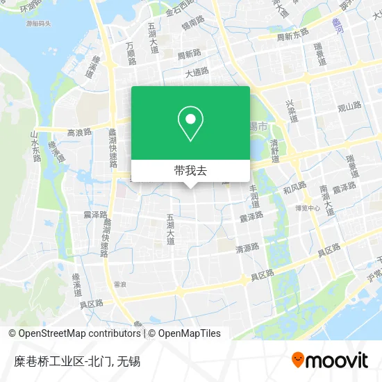 糜巷桥工业区-北门地图