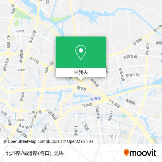 北环路/锡港路(路口)地图