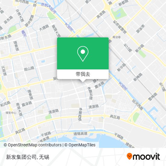 新发集团公司地图