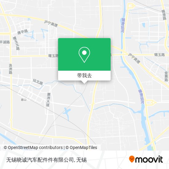 无锡晓诚汽车配件件有限公司地图