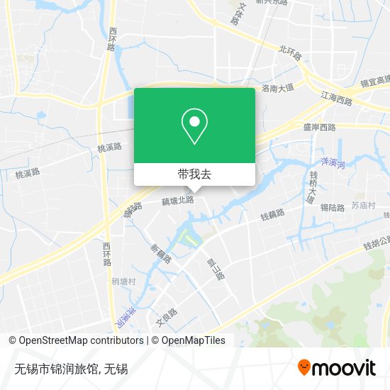 无锡市锦润旅馆地图