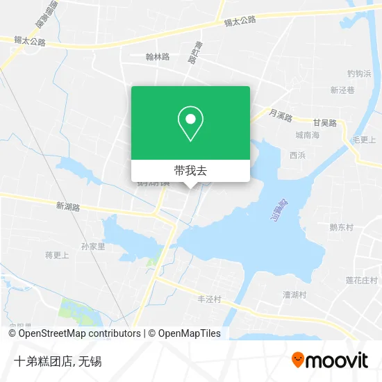 十弟糕团店地图