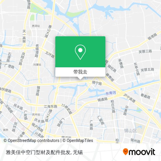 雅美佳中空门型材及配件批发地图