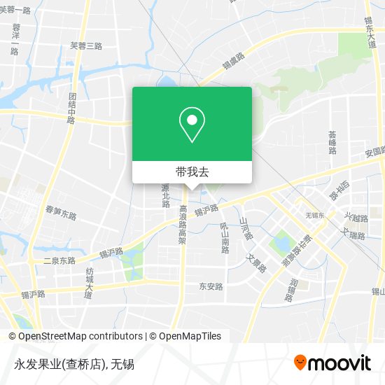 永发果业(查桥店)地图