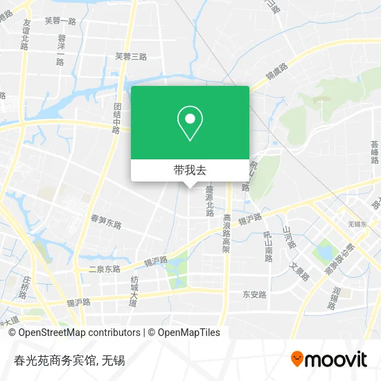 春光苑商务宾馆地图