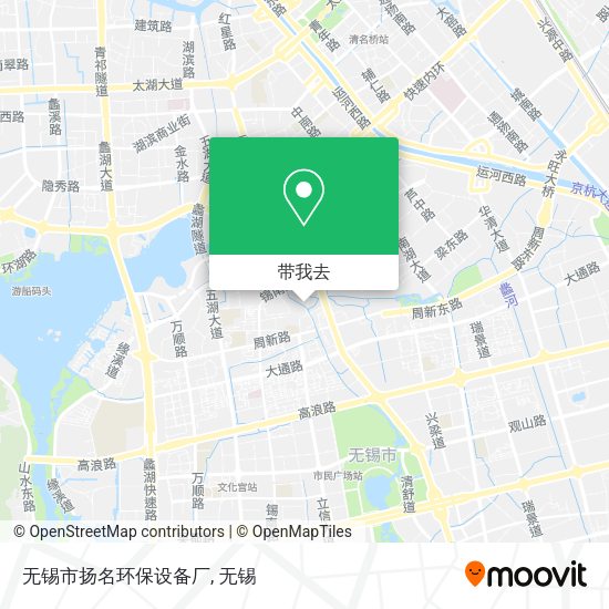 无锡市扬名环保设备厂地图