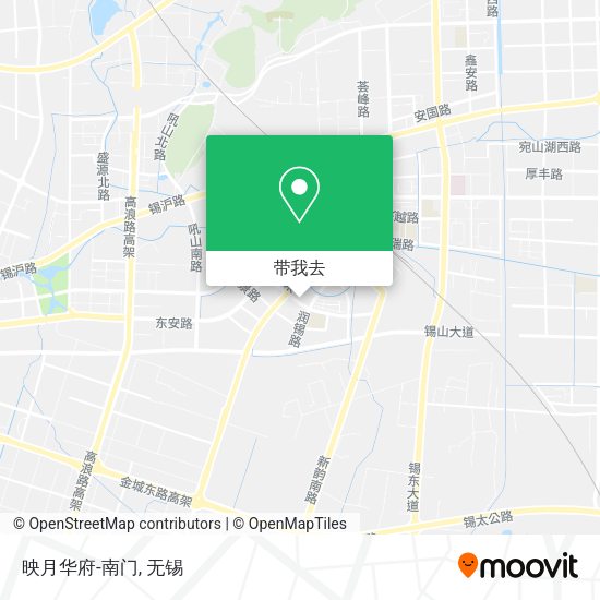 映月华府-南门地图