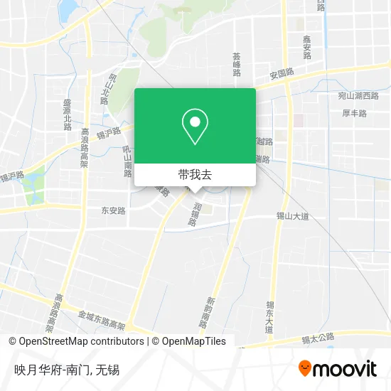 映月华府-南门地图