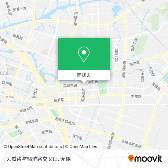 凤威路与锡沪路交叉口地图