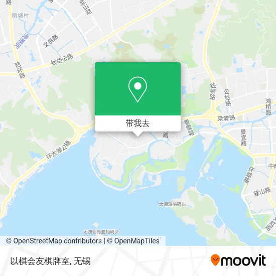 以棋会友棋牌室地图