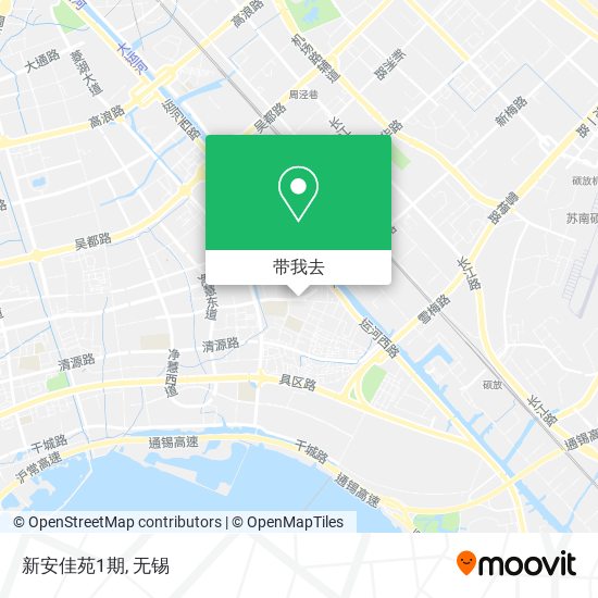 新安佳苑1期地图