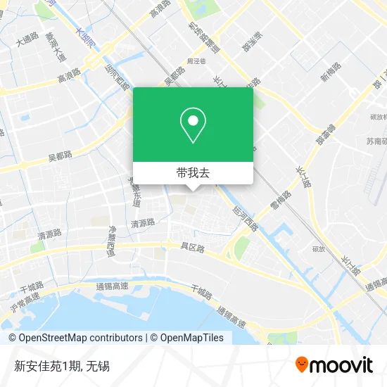 新安佳苑1期地图