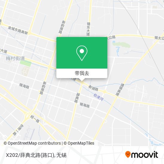 X202/薛典北路(路口)地图