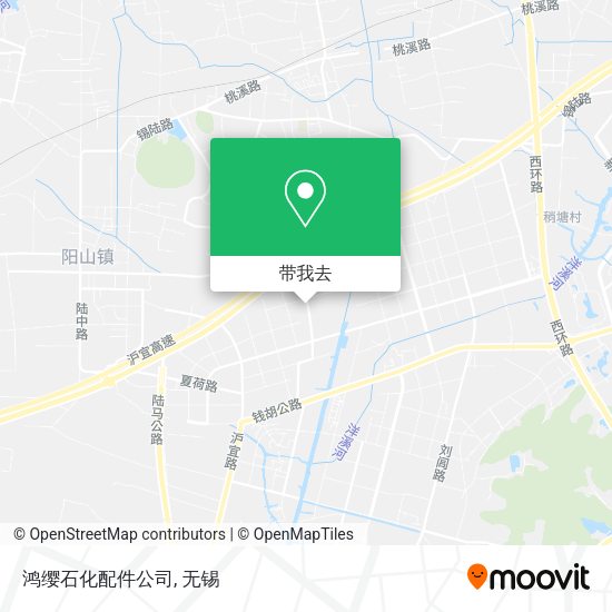 鸿缨石化配件公司地图