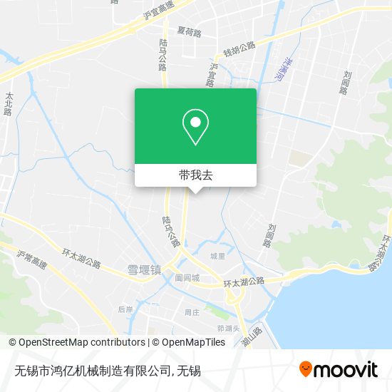 无锡市鸿亿机械制造有限公司地图