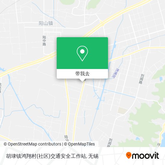 胡埭镇鸿翔村(社区)交通安全工作站地图