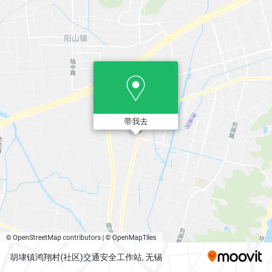 胡埭镇鸿翔村(社区)交通安全工作站地图