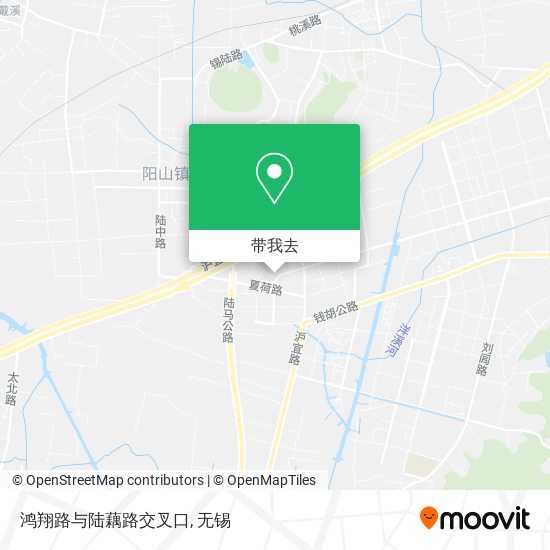 鸿翔路与陆藕路交叉口地图
