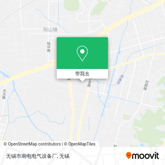 无锡市南电电气设备厂地图