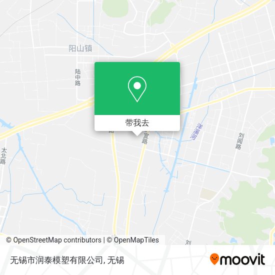 无锡市润泰模塑有限公司地图