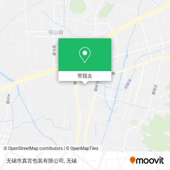 无锡市真言包装有限公司地图