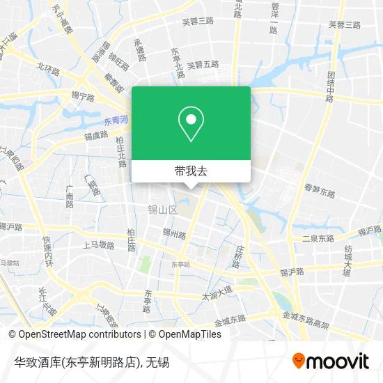 华致酒库(东亭新明路店)地图