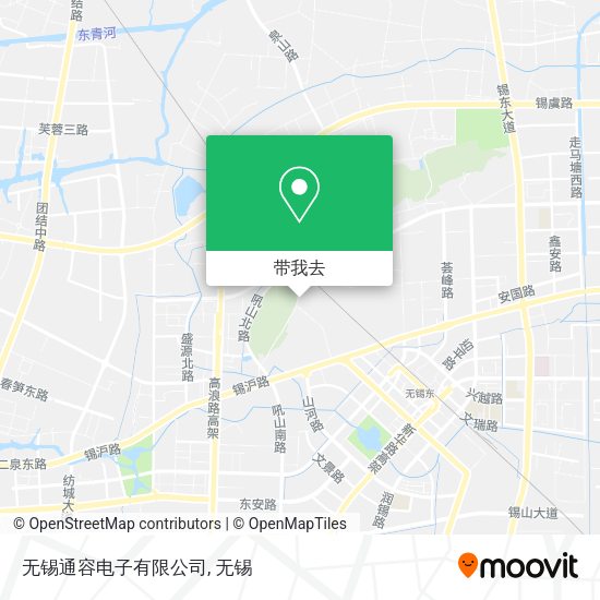无锡通容电子有限公司地图