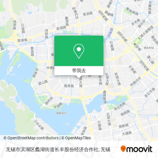 无锡市滨湖区蠡湖街道长丰股份经济合作社地图