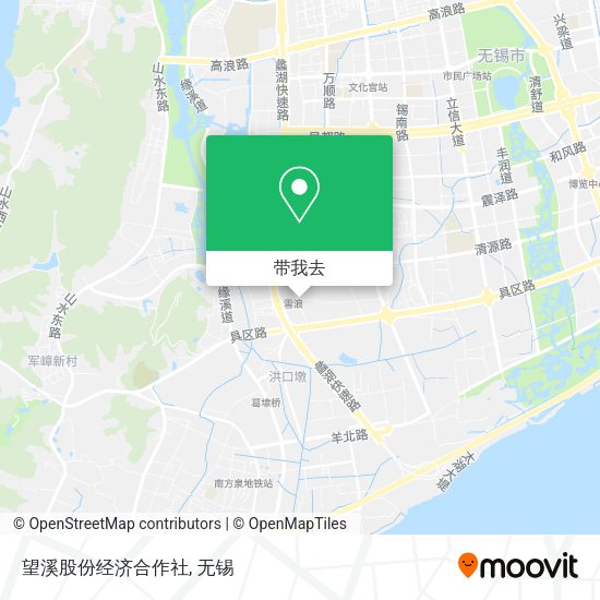望溪股份经济合作社地图