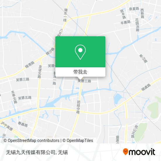 无锡九天传媒有限公司地图