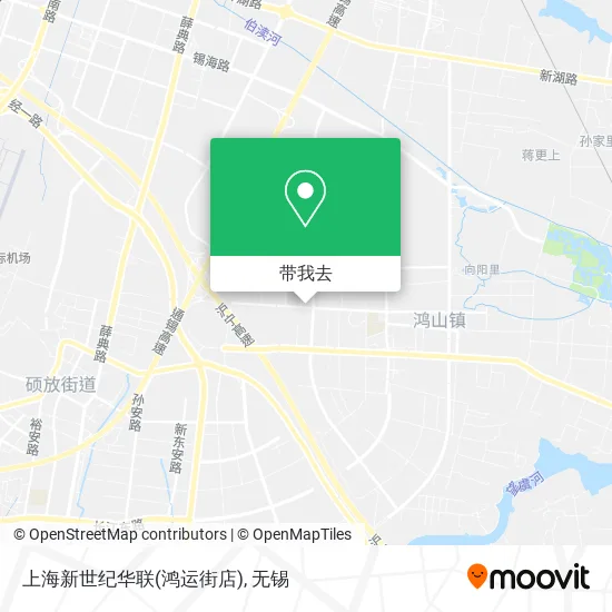 上海新世纪华联(鸿运街店)地图