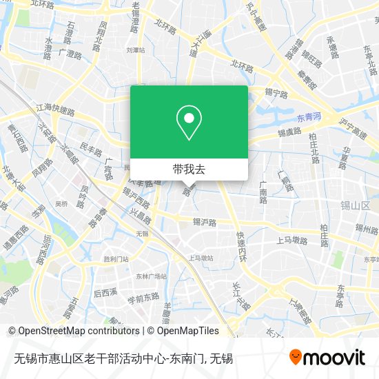 无锡市惠山区老干部活动中心-东南门地图