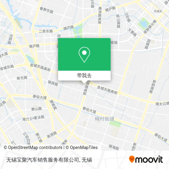 无锡宝聚汽车销售服务有限公司地图