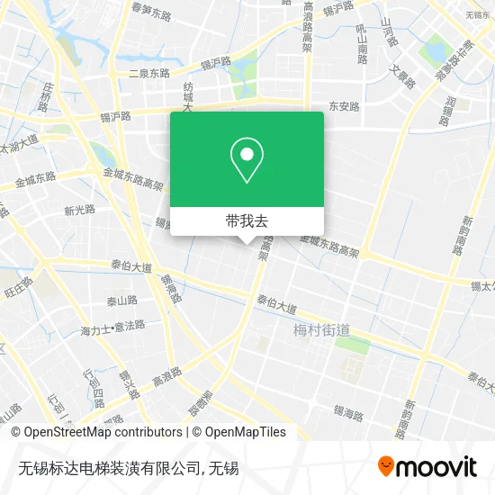 无锡标达电梯装潢有限公司地图