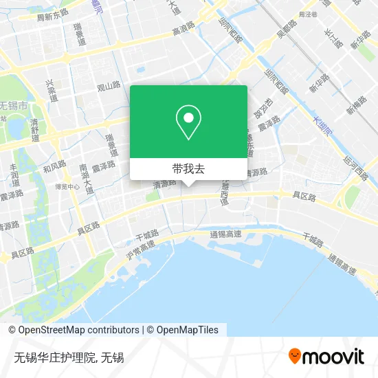无锡华庄护理院地图
