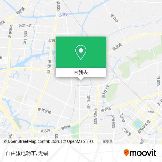 自由派电动车地图