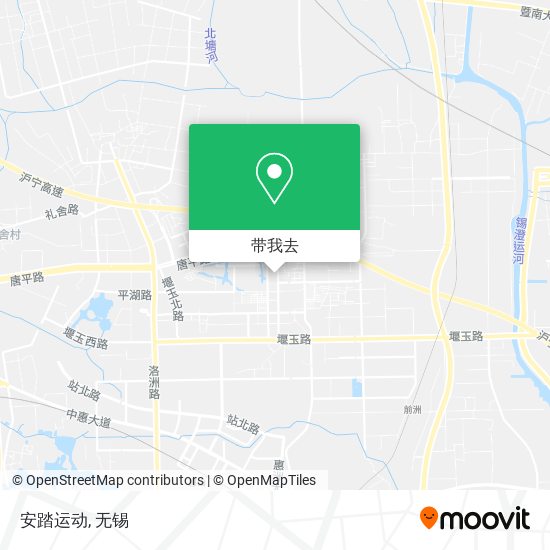 安踏运动地图