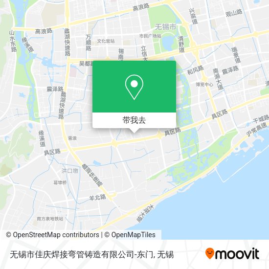 无锡市佳庆焊接弯管铸造有限公司-东门地图