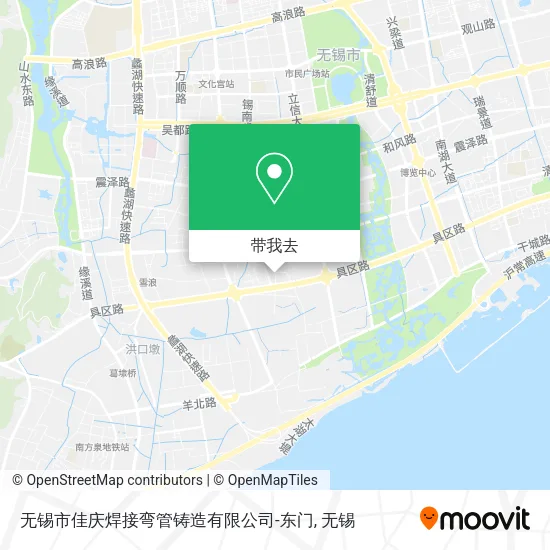 无锡市佳庆焊接弯管铸造有限公司-东门地图