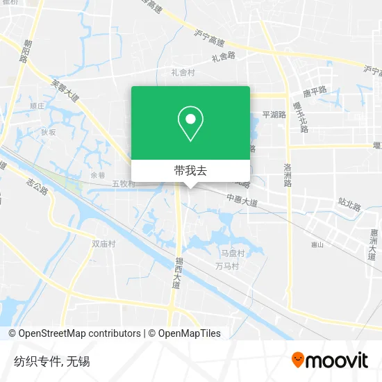 纺织专件地图
