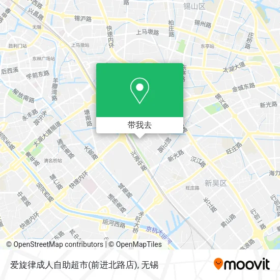 爱旋律成人自助超市(前进北路店)地图