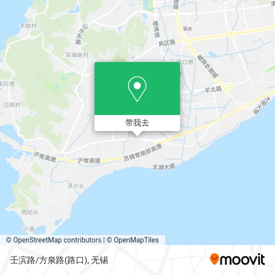 壬滨路/方泉路(路口)地图