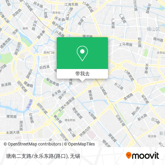 塘南二支路/永乐东路(路口)地图